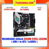  MAINBOARD ASRock B550M STEEL LEGEND ( AM4 / m-ATX / 4xDDR4 ) 