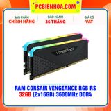  RAM CORSAIR VENGEANCE RGB RS 32GB (2x16GB) 3600MHz DDR4 (CMG32GX4M2D3600C18) 