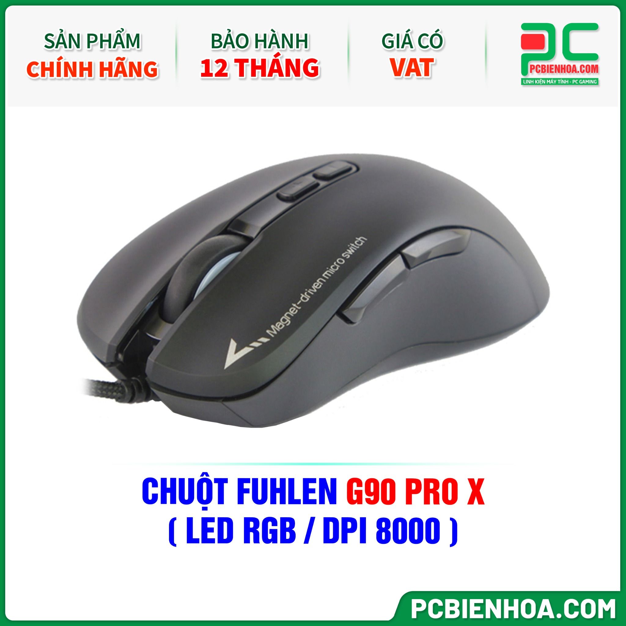 CHUỘT FUHLEN G90 PRO X ( LED RGB / DPI 8000 )
