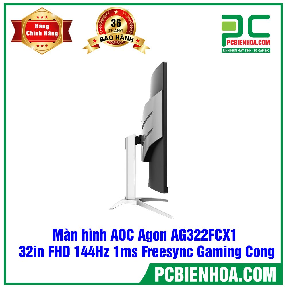 Màn hình Cong AOC Agon AG322FCX1 32in FHD 144Hz 1ms Freesync Gaming