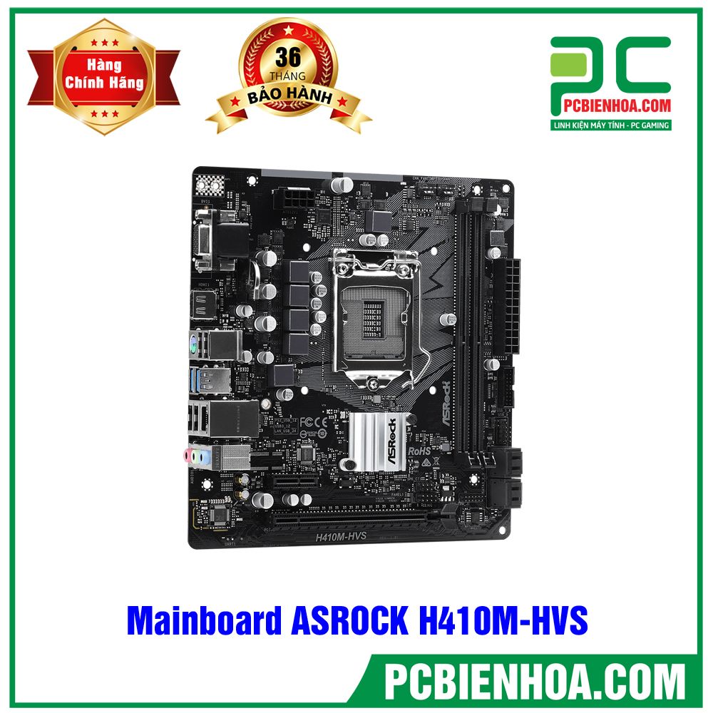 Mainboard ASROCK H410M-HVS ( LGA1200 / M-ATX / 2xDDR4 )