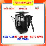  CASE NZXT H6 FLOW RGB - MATTE BLACK ( MID TOWER ) 