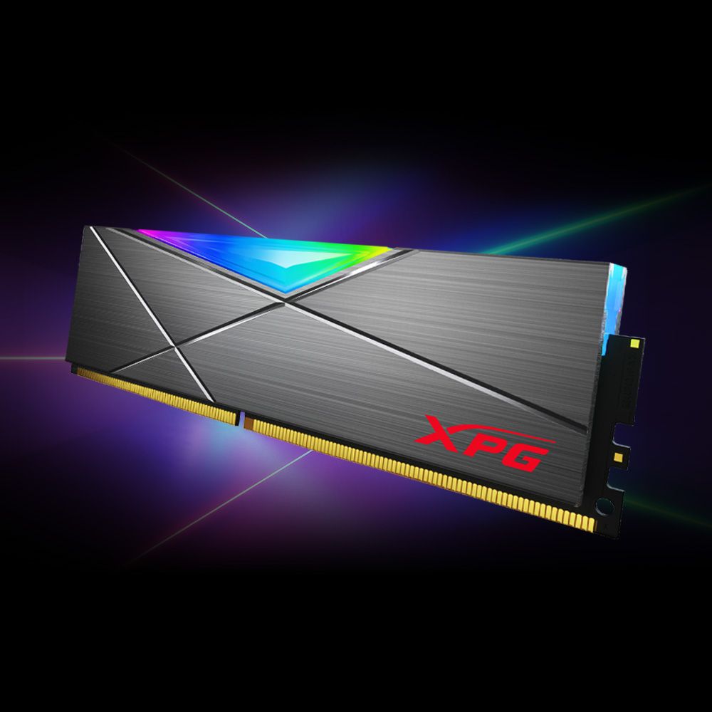 RAM ADATA XPG SPECTRIX D50 GREY RGB - 16GB (1x16GB) 3200MHz DDR4