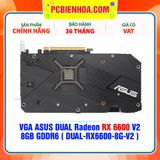  VGA ASUS DUAL Radeon RX 6600 V2 8GB GDDR6 ( DUAL-RX6600-8G-V2 ) 