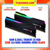  RAM G.SKILL TRIDENT Z5 RGB 32GB (2x16GB) 6000MHz DDR5 BLACK (INTEL XMP) (F5-6000J3238F16GX2-TZ5RK) 