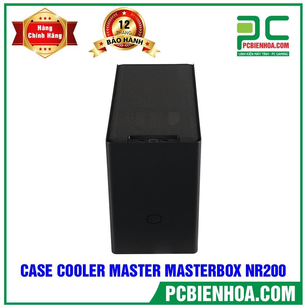 CASE COOLER MASTER MASTERBOX NR200 MINI ITX (BLACK) (LƯỚI KIM LOẠI)