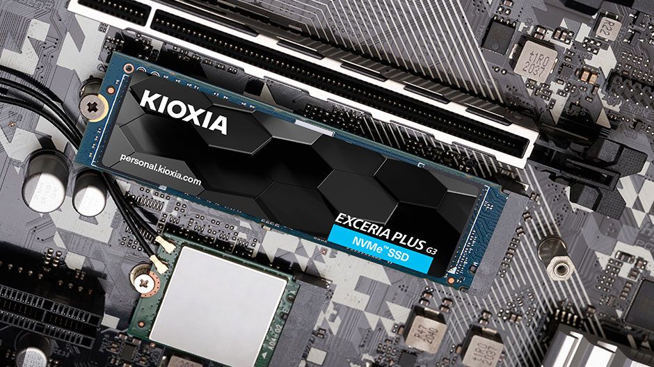 SSD KIOXIA EXCERIA PLUS G3 1TB - M.2 NVMe PCIe Gen4×4 (LSD10Z001TG8)