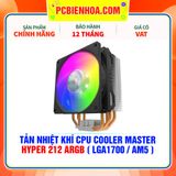  TẢN NHIỆT KHÍ CPU COOLER MASTER HYPER 212 ARGB ( HỖ TRỢ SOCKET LGA1700 / AM5 ) 