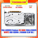  VGA ASROCK Radeon RX 6600 CHALLENGER WHITE 8GB GDDR6 ( RX6600 CLW 8G ) 