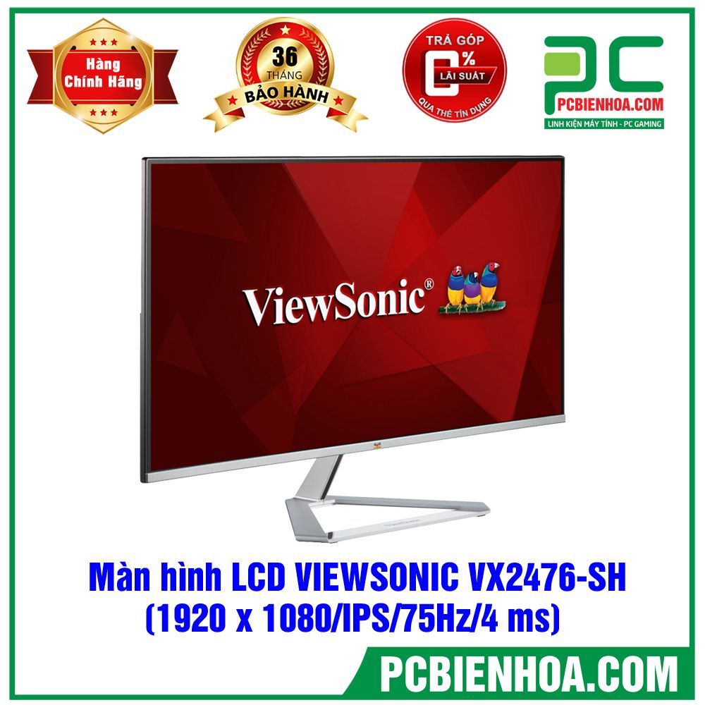 Màn hình LCD VIEWSONIC VX2476-SH 24in 75hz FullHD 4ms IPS
