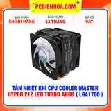  TẢN NHIỆT KHÍ CPU COOLER MASTER HYPER 212 LED TURBO ARGB ( HỖ TRỢ SOCKET LGA1700 ) 