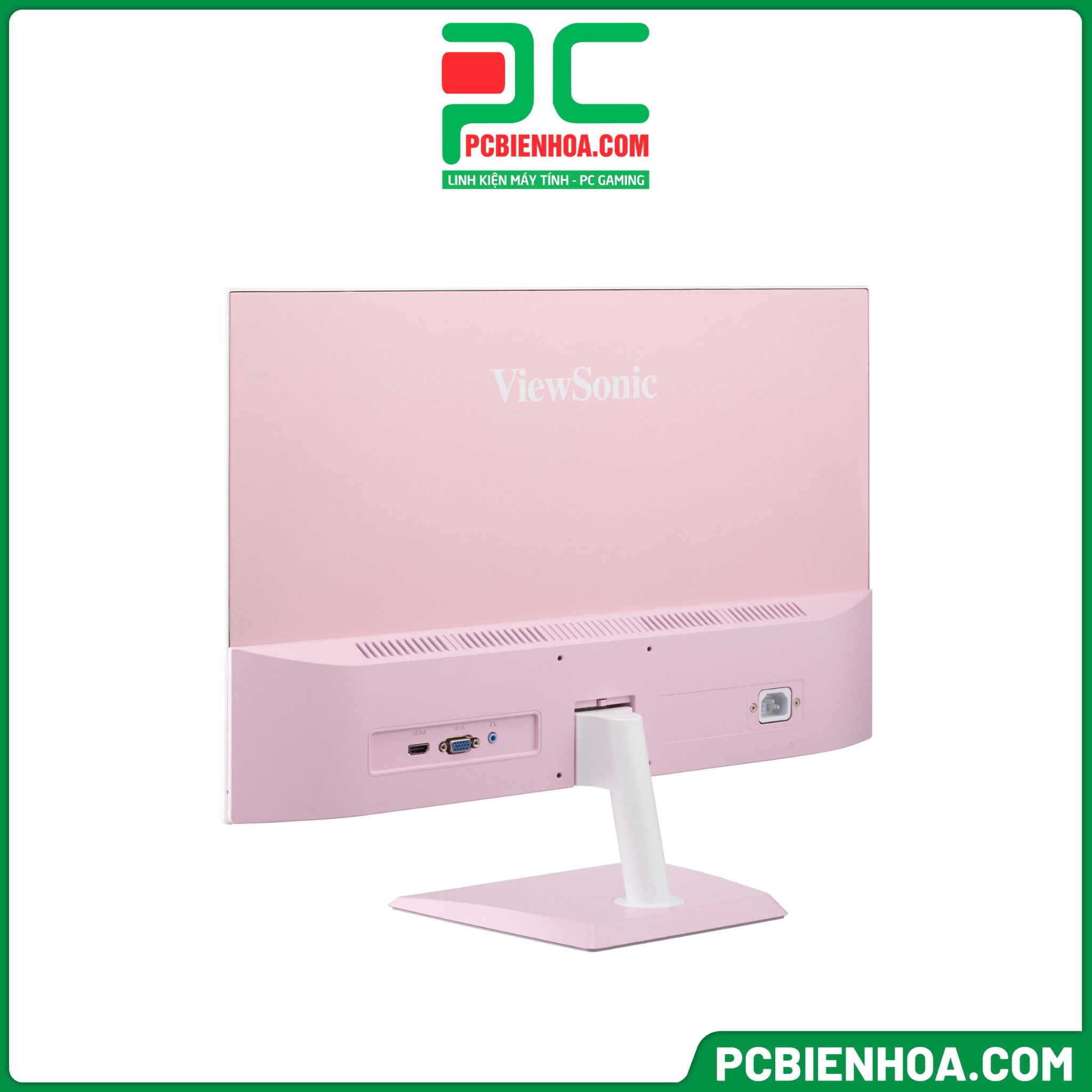 MÀN HÌNH VIEWSONIC VA2436-H-PN MÀU HỒNG - 24in FullHD IPS 100Hz 1ms ( HDMI / VGA )