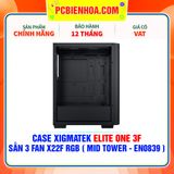  CASE XIGMATEK ELITE ONE 3F - SẴN 3 FAN X22F RGB ( MID TOWER - EN0839 ) 