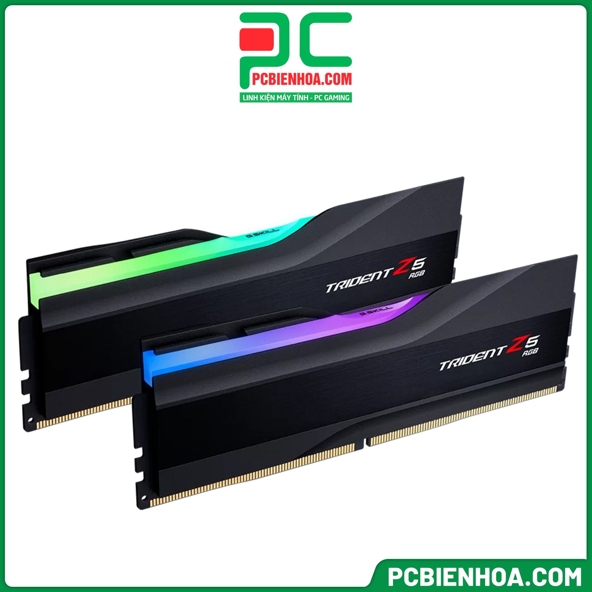 RAM G.SKILL TRIDENT Z5 BLACK RGB - 64GB (2x32GB) 6000MHz CL30 DDR5 Intel XMP (F5-6000J3040G32GX2-TZ5RK)