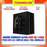 NGUỒN XIGMATEK ALPHA FURY GD 1100W - PCIE5 ATX 3.0 ( 80PLUS GOLD / FULL MODULAR - EN40535 ) 