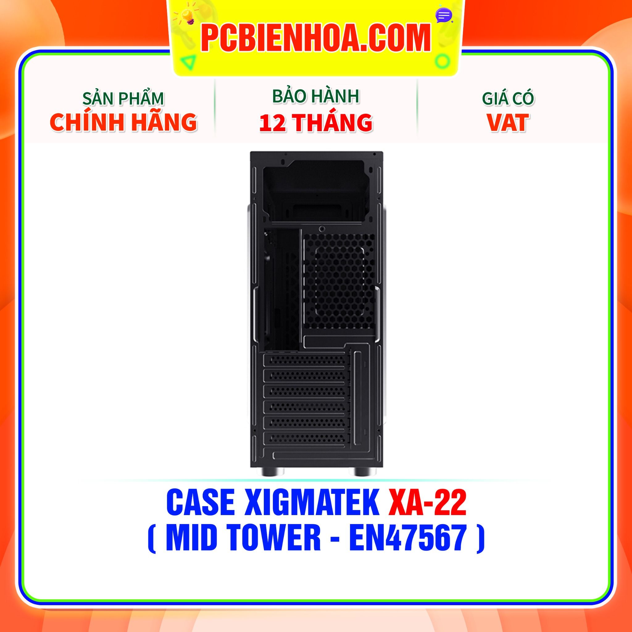  CASE XIGMATEK XA-22 ( MID TOWER - EN47567 ) 