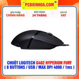  CHUỘT LOGITECH G402 HYPERION FURY ( 8 BUTTONS / USB / MAX DPI 4000 / 1ms ) 