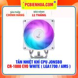  TẢN NHIỆT KHÍ CPU JONSBO CR-1000 EVO WHITE ( HỖ TRỢ SOCKET LGA1700 / AM5 ) 