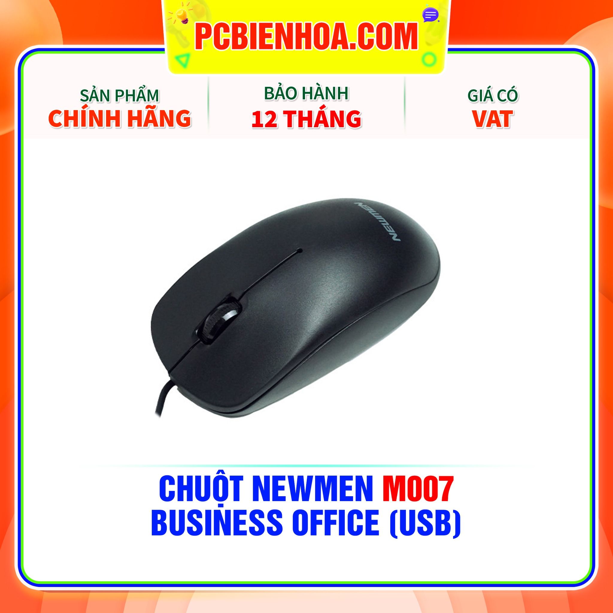  CHUỘT NEWMEN M007 - BUSINESS OFFICE (USB) 