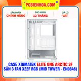  CASE XIGMATEK ELITE ONE ARCTIC 3F - SẴN 3 FAN X22F RGB ( MID TOWER - EN0846 ) 