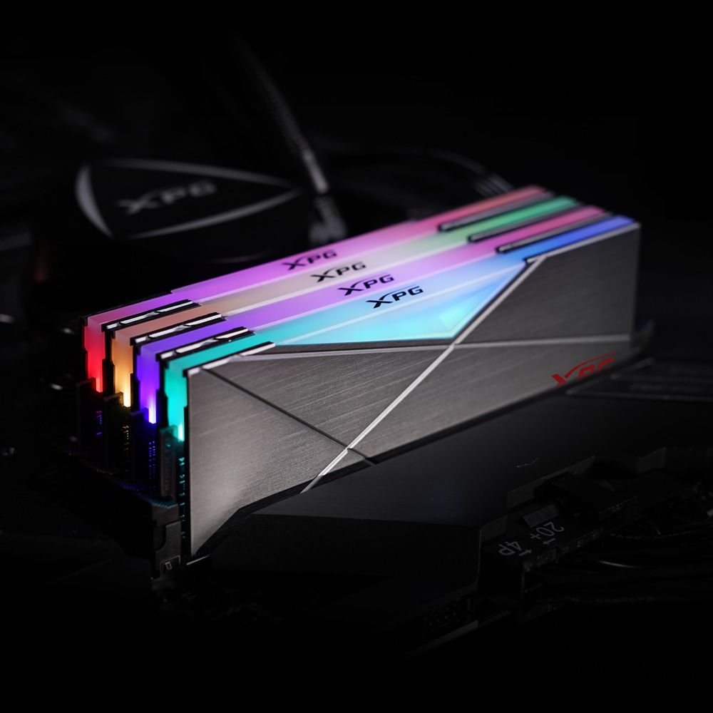 RAM ADATA XPG SPECTRIX D50 GREY RGB - 16GB (1x16GB) 3200MHz DDR4