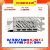  VGA ASRock Radeon RX 7900 XTX TAICHI WHITE 24GB OC GDDR6 ( RX7900XTX TCW 24GO ) 