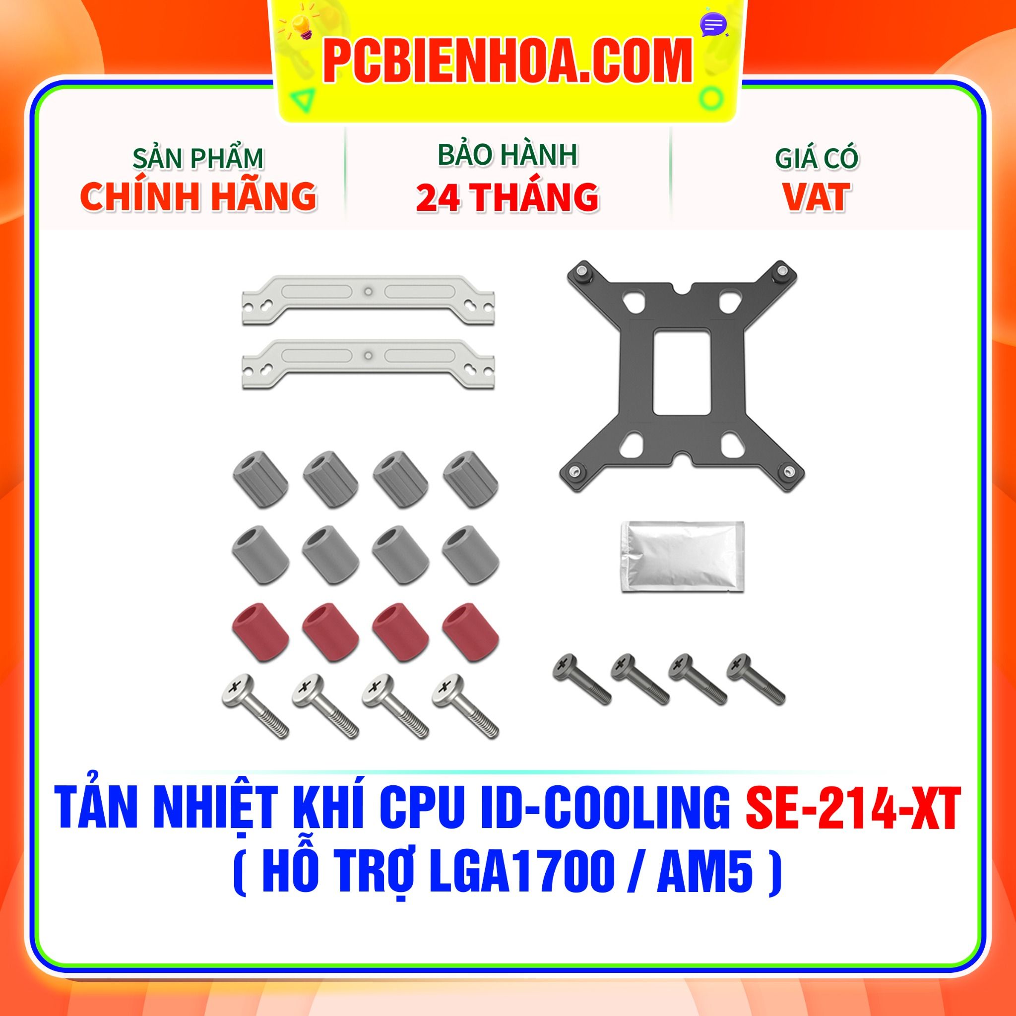  TẢN NHIỆT KHÍ CPU ID-COOLING SE-214-XT ( HỖ TRỢ SOCKET LGA1700 / AM5 ) 