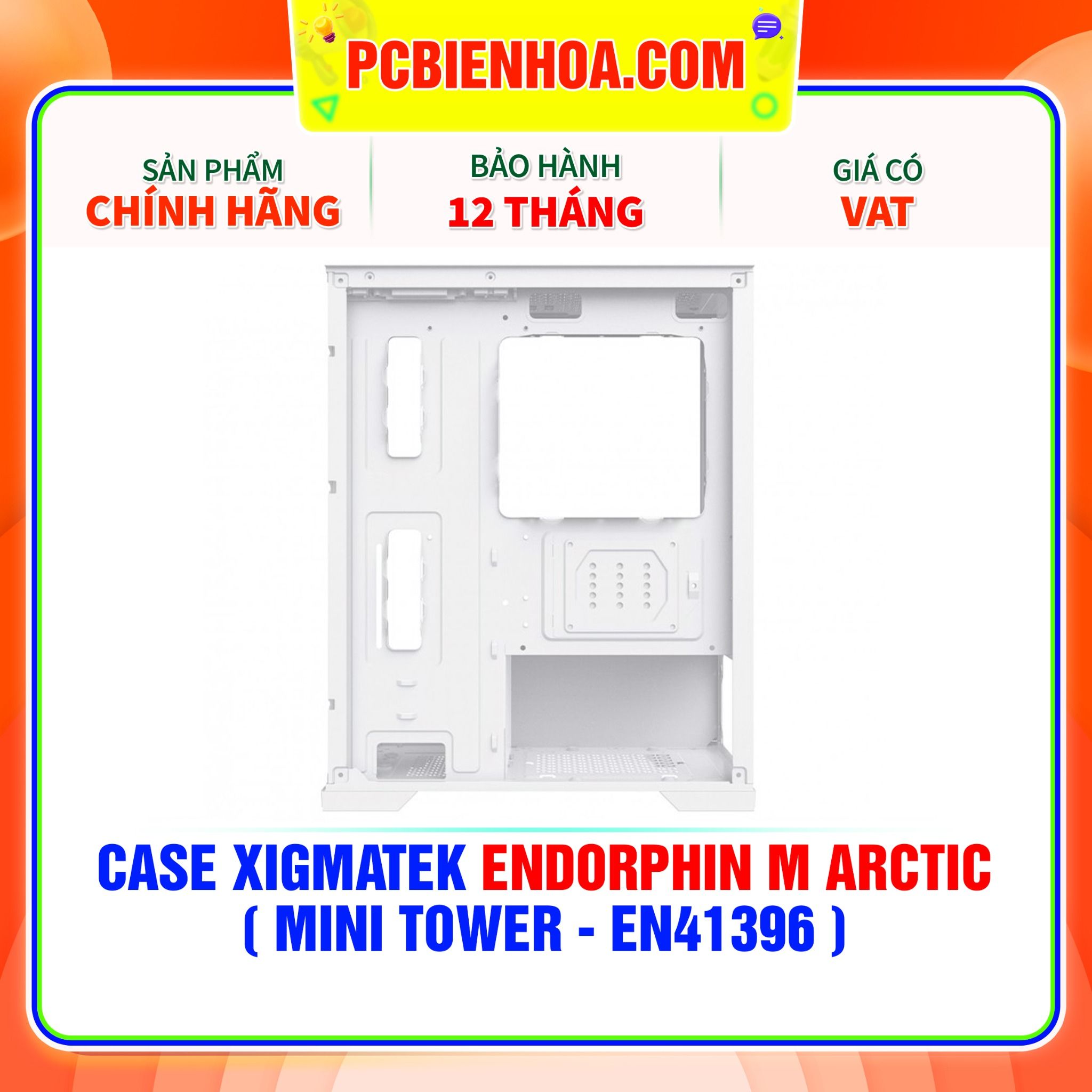  CASE XIGMATEK ENDORPHIN M ARCTIC ( MINI TOWER - EN41396 ) 