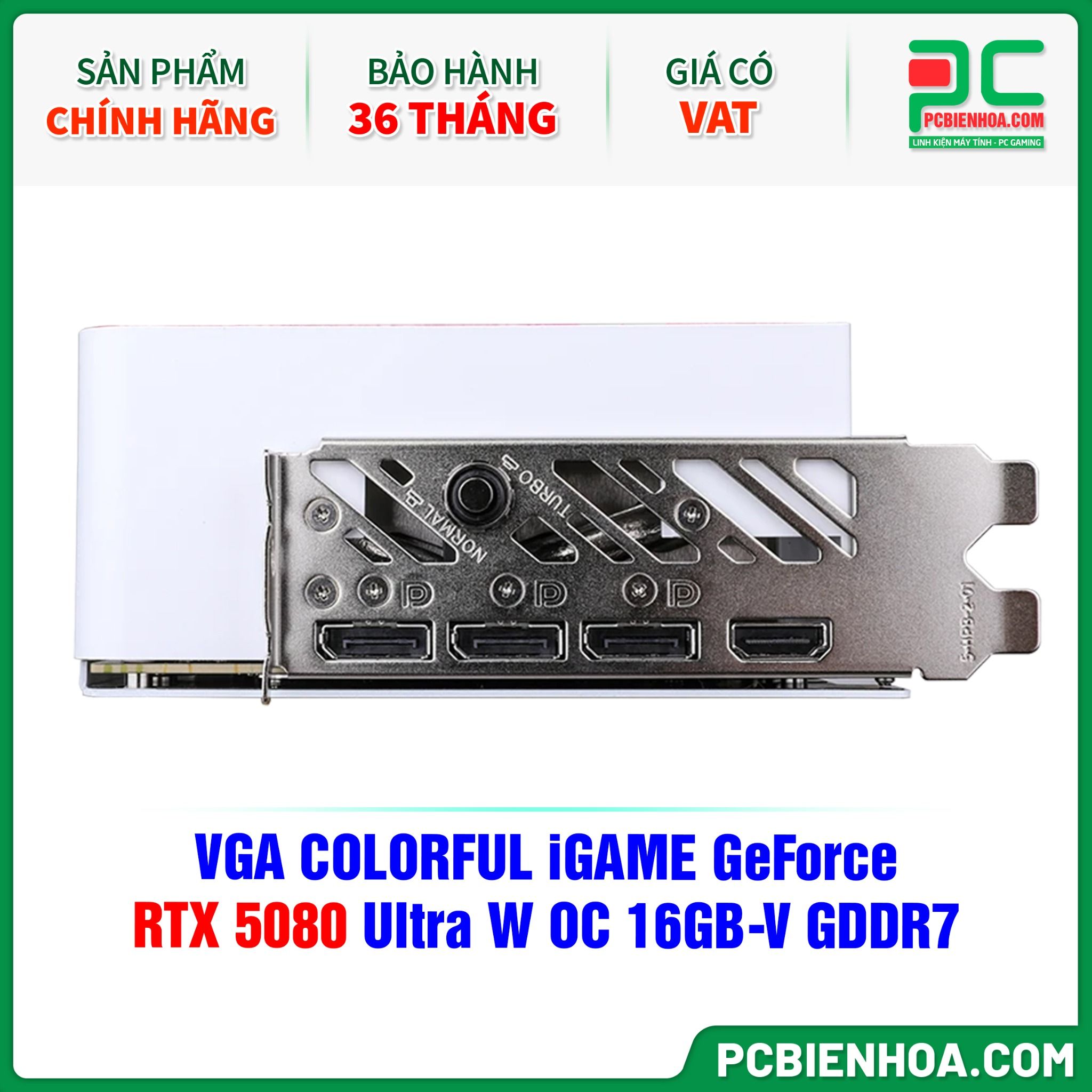 VGA COLORFUL iGAME GeForce RTX 5080 Ultra W OC 16GB-V GDDR7
