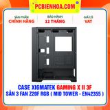  CASE XIGMATEK GAMING X II 3F - SẴN 3 FAN Z20F RGB ( MID TOWER - EN42355 ) 