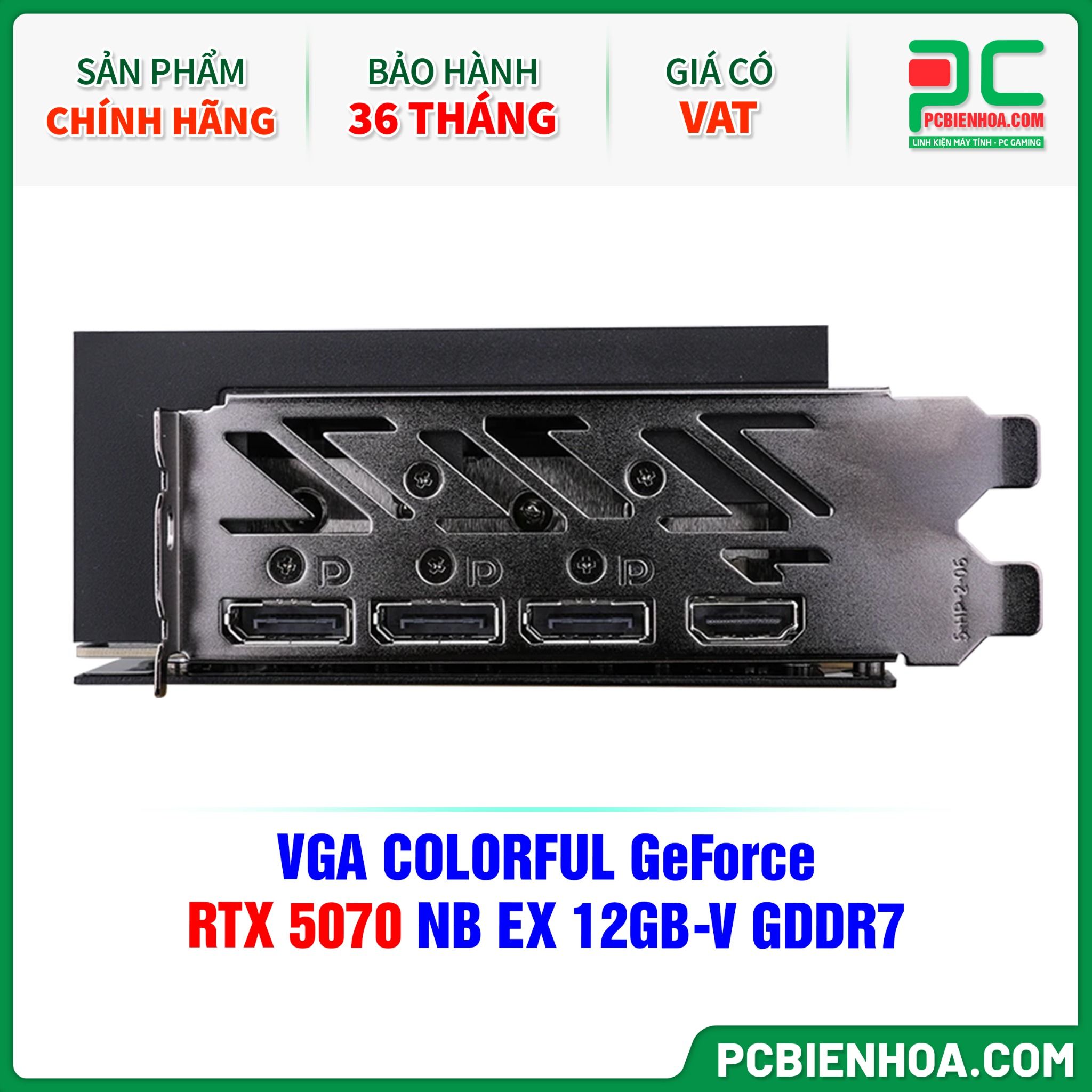 VGA COLORFUL GeForce RTX 5070 NB EX 12GB-V GDDR7