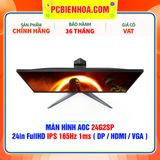  MÀN HÌNH AOC 24G2SP 24in FullHD IPS 165Hz 1ms ( DP / HDMI / VGA ) 