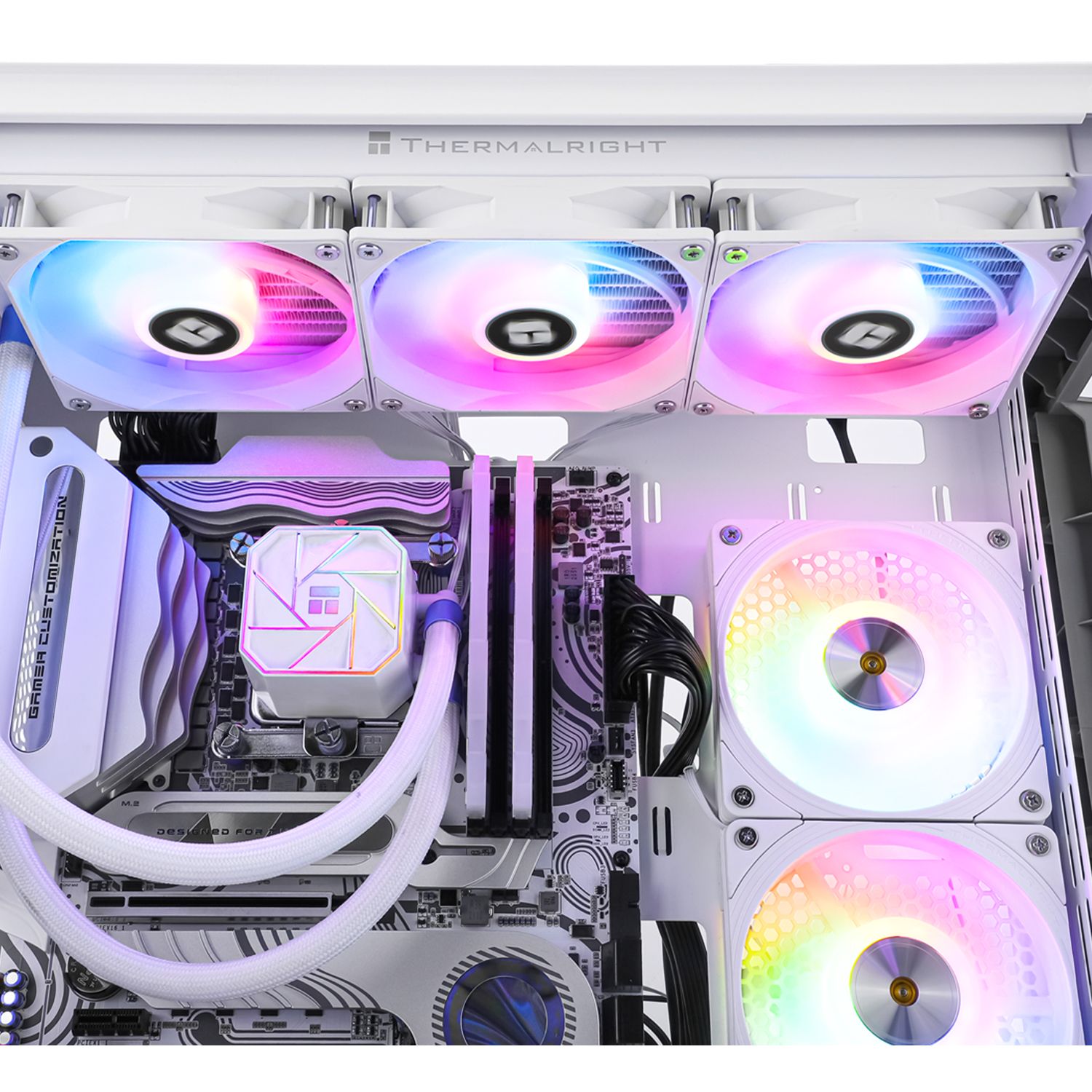  TẢN NHIỆT NƯỚC AIO CPU THERMALRIGHT AQUA ELITE 360 WHITE V3 ARGB ( HỖ TRỢ SOCKET LGA1700 / AM5 ) 