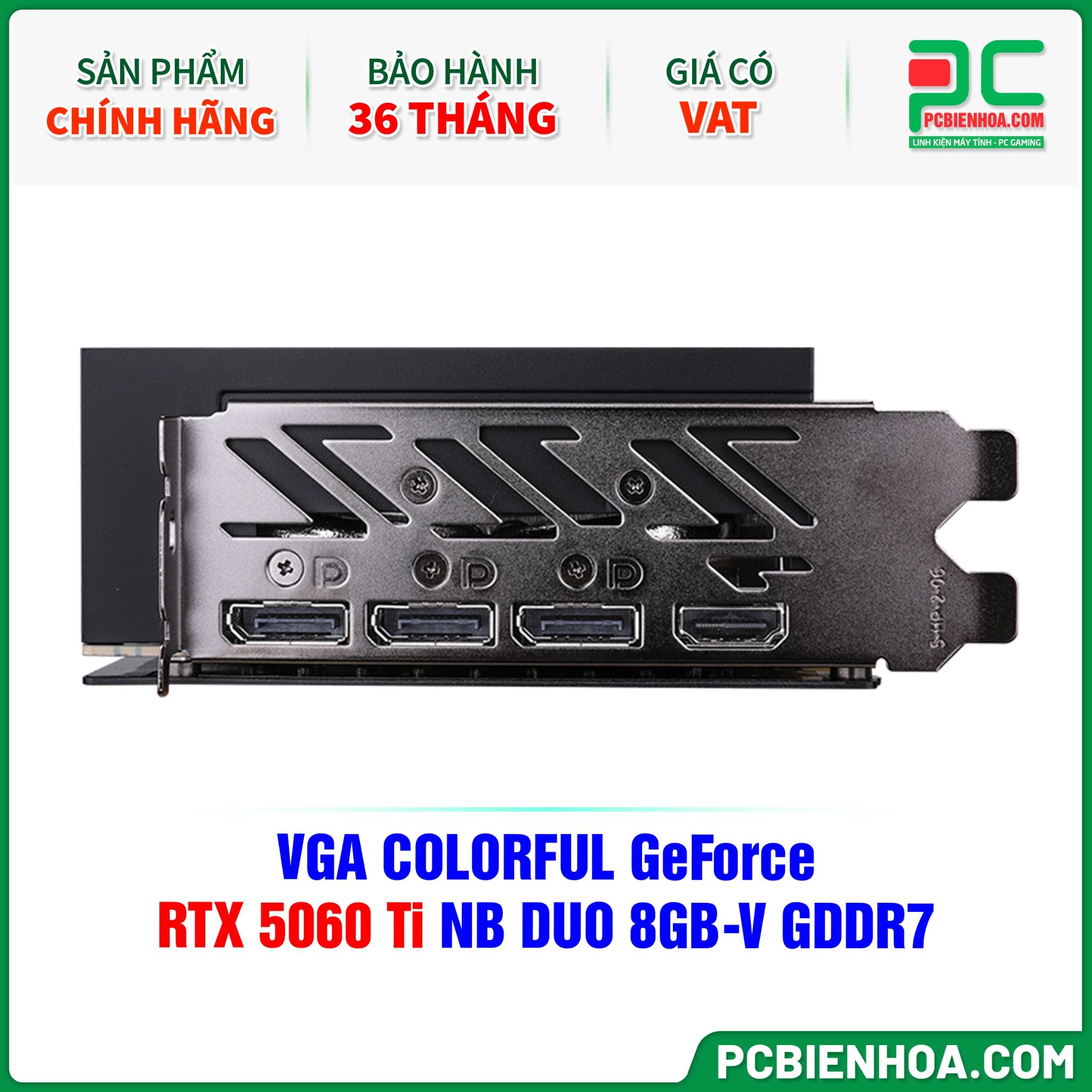 VGA COLORFUL GeForce RTX 5060 Ti NB DUO 8GB-V GDDR7