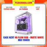  CASE NZXT H6 FLOW RGB - MATTE WHITE  ( MID TOWER ) 