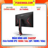  MÀN HÌNH AOC 24G2SP - 24in FullHD IPS 165Hz 1ms ( DP / HDMI / VGA ) 