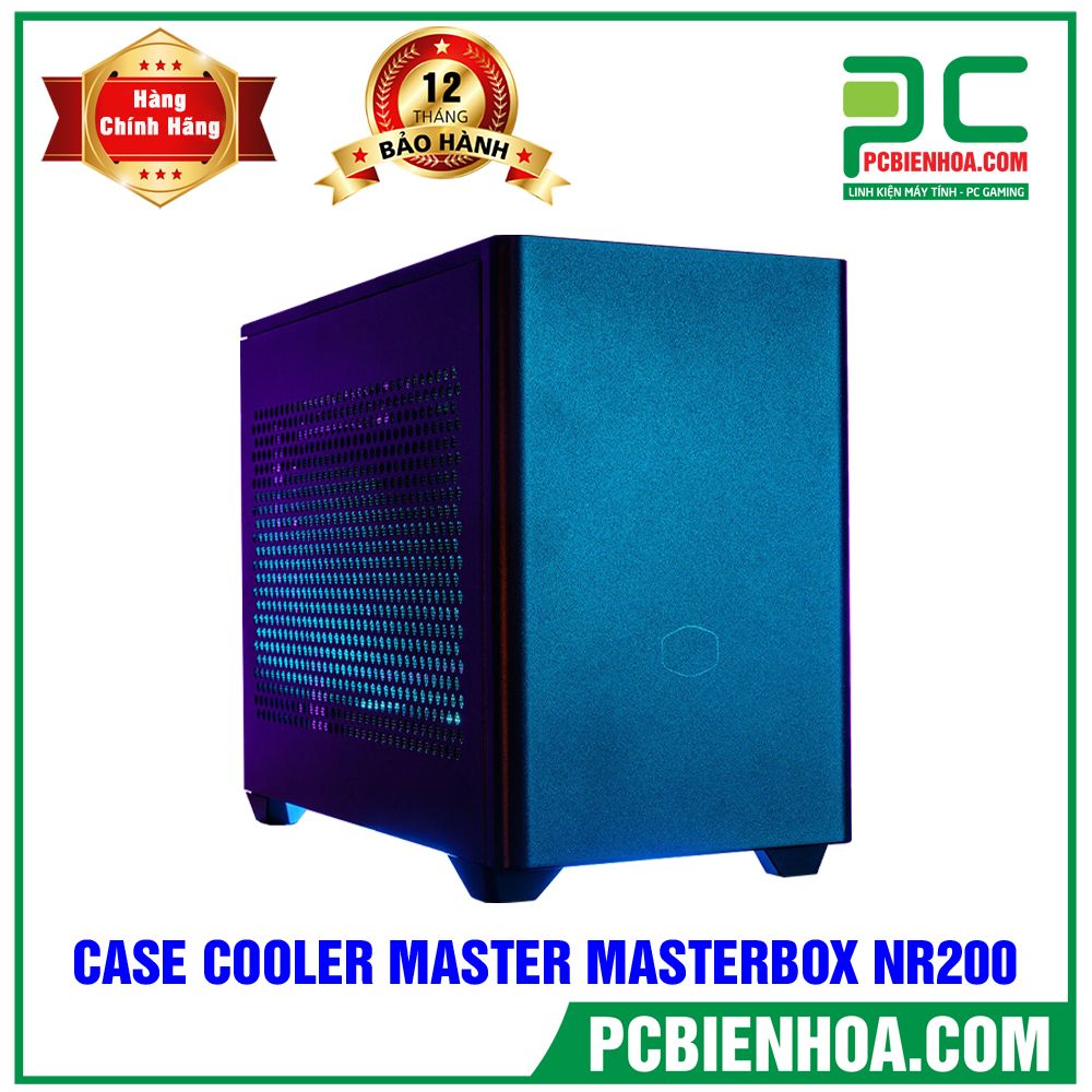 CASE COOLER MASTER MASTERBOX NR200 MINI ITX (BLACK) (LƯỚI KIM LOẠI)