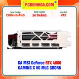  VGA MSI GeForce RTX 4060 GAMING X 8G MLG GDDR6 