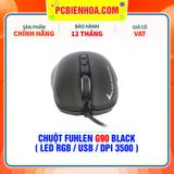  CHUỘT FUHLEN G90 BLACK ( LED RGB / USB / DPI 3500 ) 