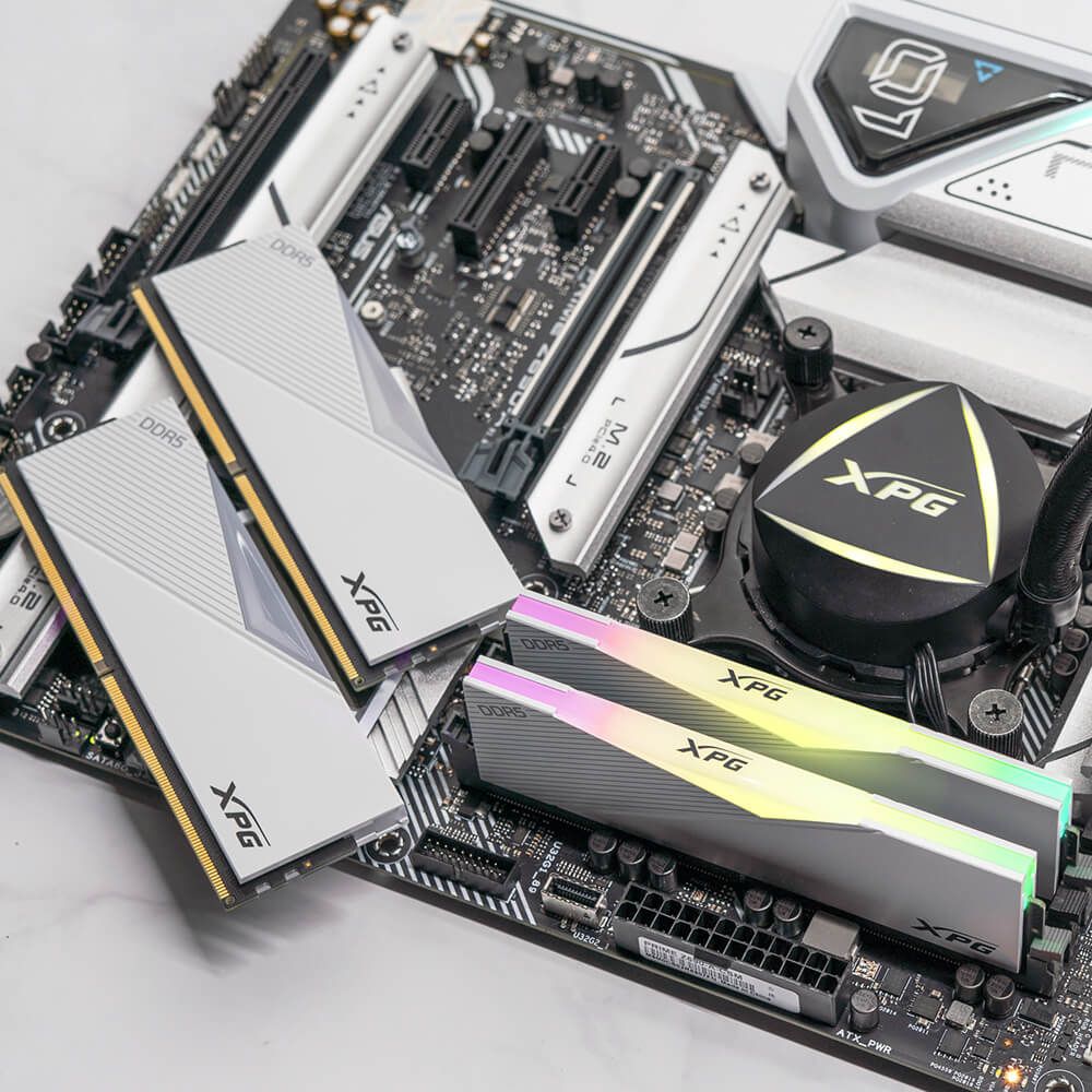 RAM ADATA XPG LANCER WHITE RGB - 32GB (2x16GB) 6000MHz DDR5