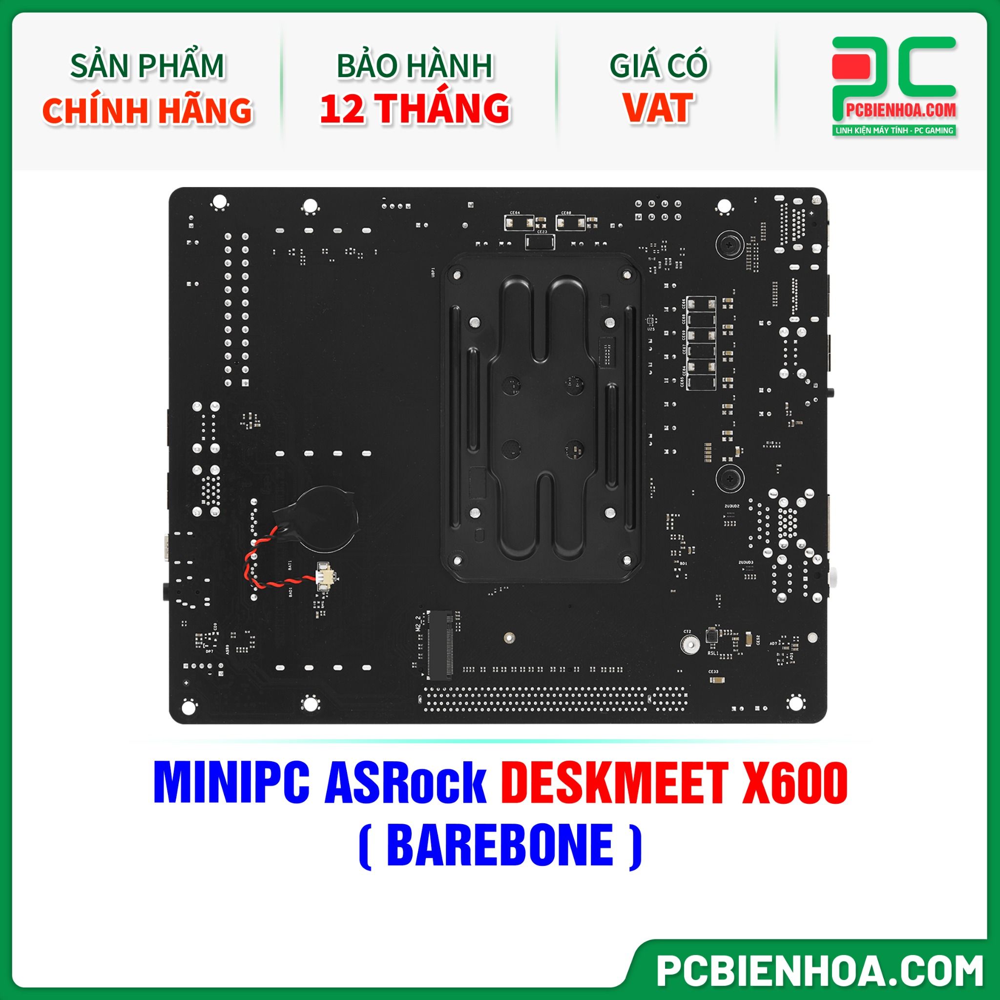 MINIPC ASRock DESKMEET X600 ( BAREBONE )