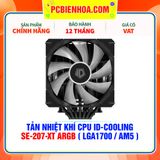  TẢN NHIỆT KHÍ CPU ID-COOLING SE-207-XT ARGB BLACK ( HỖ TRỢ SOCKET LGA1700 / AM5 ) 