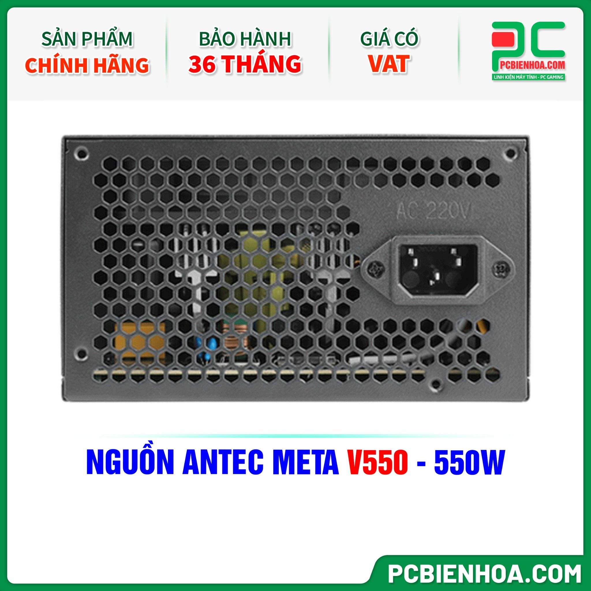 NGUỒN ANTEC META V550 - 550W