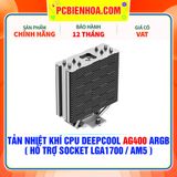  TẢN NHIỆT KHÍ CPU DEEPCOOL AG400 ARGB ( HỖ TRỢ SOCKET LGA1700 / AM5 ) 