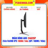  MÀN HÌNH AOC 24G2SP - 24in FullHD IPS 165Hz 1ms ( DP / HDMI / VGA ) 