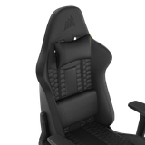  GHẾ GAMING CORSAIR TC100 RELAXED ( LEATHERETTE: BLACK/BLACK ) 