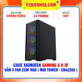  CASE XIGMATEK GAMING X II 3F - SẴN 3 FAN Z20F RGB ( MID TOWER - EN42355 ) 