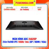  MÀN HÌNH AOC 24G2SP - 24in FullHD IPS 165Hz 1ms ( DP / HDMI / VGA ) 