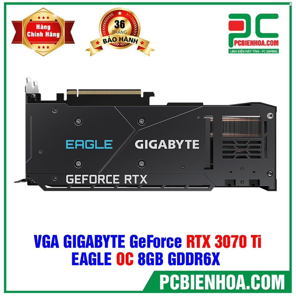 VGA GIGABYTE GeForce RTX 3070 Ti EAGLE OC 8G ( GV-N307TEAGLE OC-8GD ) (LIÊN HỆ ĐẶT HÀNG)