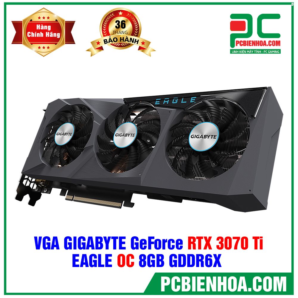 VGA GIGABYTE GeForce RTX 3070 Ti EAGLE OC 8G ( GV-N307TEAGLE OC-8GD ) (LIÊN HỆ ĐẶT HÀNG)